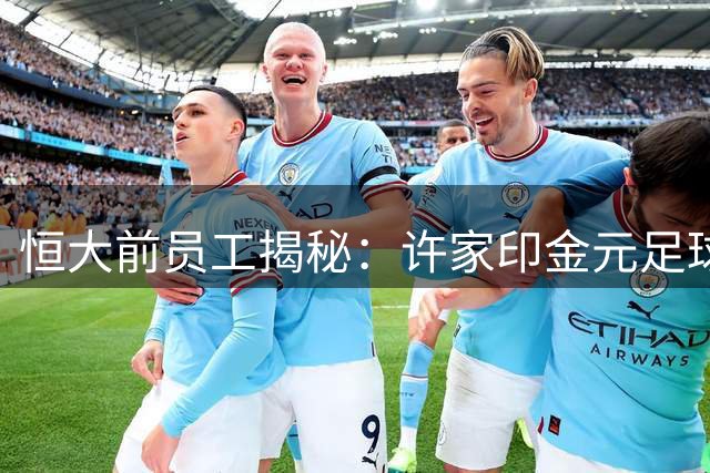 恒大前员工揭秘：许家印金元足球背后的战略眼光